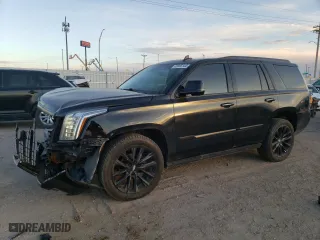 2019 Cadillac Escalade Platinum with VIN 1GYS4DKJ7KR386452, listed as a Copart auction lot 83686144 with 125,437 mi miles and Salvage Title. Bid and sale history available at carsss.com. Image 1.