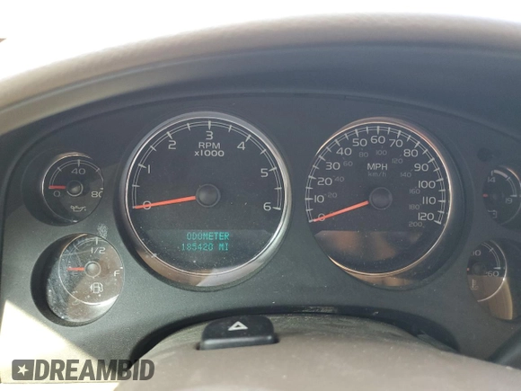 2013 Chevrolet Suburban LT with VIN 1GNSCJE07DR104489, listed as a Copart auction lot 60844784 with 185,420 mi miles and Salvage Title. Bid and sale history available at carsss.com. Image 9.