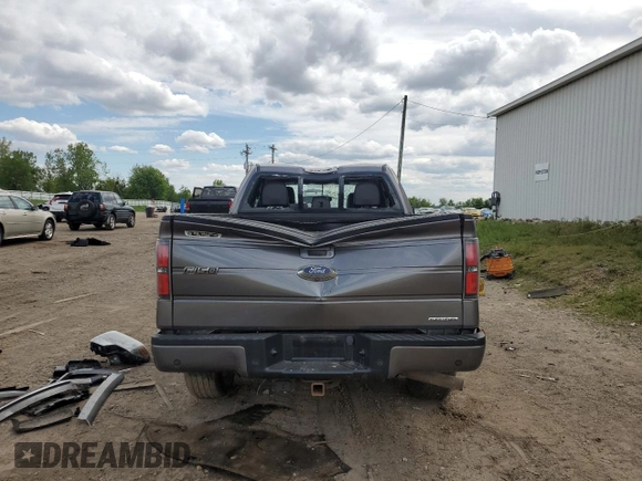 2014 Ford F-150 XL with VIN 1FTFX1EF3EKE62203, listed as a Copart auction lot 57868375 with 106,521 mi miles and Clean title. Bid and sale history available at DreamBid. Image 6.