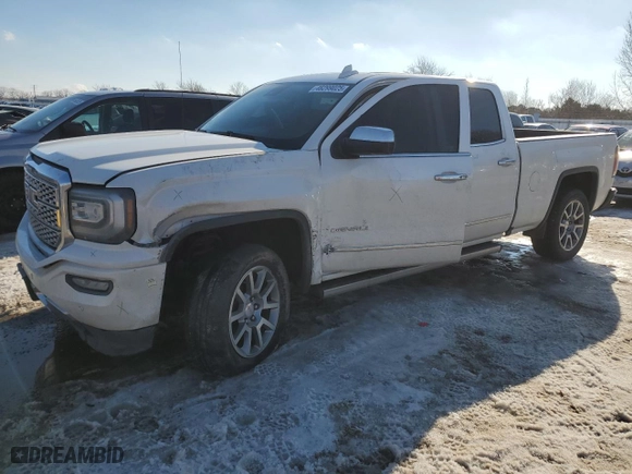 2018 GMC Sierra 1500 Denali with VIN 3GTU2PEC0JG122927, listed as a Copart auction lot 46299025 with 147,609 mi miles and Clean Title. Bid and sale history available at carsss.com. Image 1.
