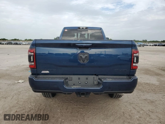 2024 Ram 3500 Limited with VIN 3C63R3RL4RG231596, listed as a Copart auction lot 62060064 with 4,052 mi miles and Salvage Title. Bid and sale history available at carsss.com. Image 6.