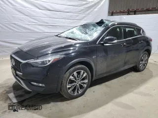 2019 Infiniti QX30 Luxe z VIN SJKCH5CR5KA010465, wystawiony jako Copart lot #48458215 z przebiegiem 76 614 mil mil oraz Szkoda całkowita • Salvage title. Historia ofert i sprzedaży dostępna na DreamBid. Obrazek 1.