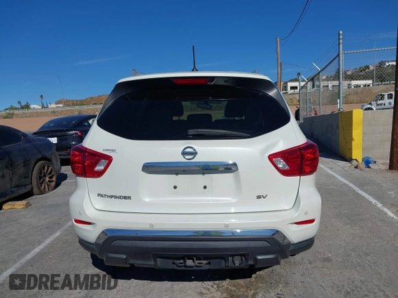 2018 Nissan Pathfinder S with VIN 5N1DR2MN9JC610306, listed as a IAAI auction lot 41163725 with Not provided miles and . Bid and sale history available at DreamBid. Image 16.