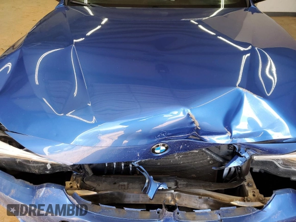 2018 BMW 4 Series 430i xDrive with VIN WBA4J3C56JBG91824, listed as a Copart auction lot 88865135 with 103,927 mi miles and Salvage Title. Bid and sale history available at DreamBid. Image 12.