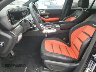 2022 Mercedes-Benz GLE 53 AMG with VIN 4JGFD6BBXNA743519, listed as a Copart auction lot 48021485 with 19,574 mi miles and Salvage title. Bid and sale history available at DreamBid. Image 7.