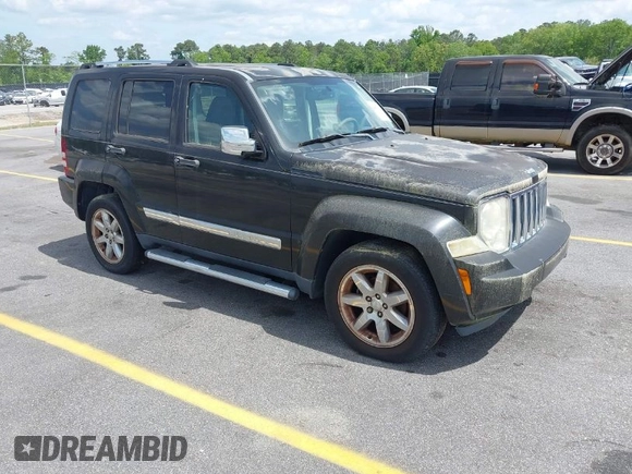 2008 Jeep Liberty Limited with VIN 1J8GP58K08W199002, listed as a IAAI auction lot 42055619 with 290,000 mi miles. Bid and sale history available at carsss.com. Image 1.