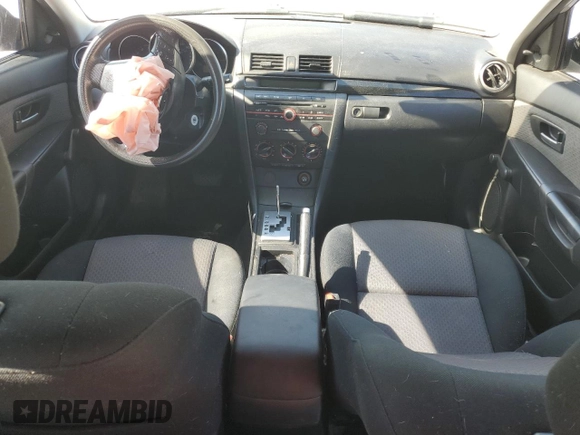 2006 Mazda 3 i with VIN JM1BK12F261537305, listed as a Copart auction lot 42549055 with Not Provided miles and Salvage Title. Bid and sale history available at carsss.com. Image 8.