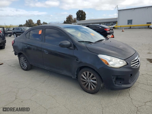 2018 Mitsubishi Mirage G4 ES with VIN ML32F3FJ3JHF12529, listed as a Copart auction lot 53031535 with 137,664 mi miles and Clean Title. Bid and sale history available at carsss.com. Image 4.