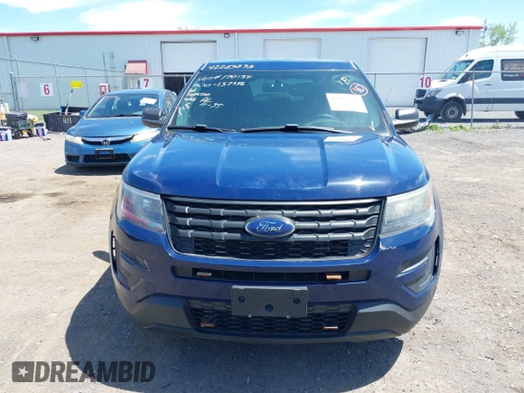 2017 Ford Police Interceptor Utility with VIN 1FM5K8AT1HGC07504, listed as a IAAI auction lot 42283893 with 137,956 mi miles and . Bid and sale history available at DreamBid. Image 12.