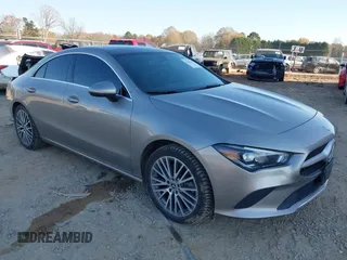 2020 Mercedes-Benz CLA with VIN WDD5J4HB1LN035806, listed as a IAAI auction lot 41023137 with 39,620 mi miles. Bid and sale history available at carsss.com. Image 1.