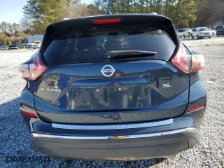 2017 Nissan Murano SL with VIN 5N1AZ2MGXHN127247, listed as a Copart auction lot 48670835 with 116,668 mi miles and Salvage Title. Bid and sale history available at carsss.com. Image 6.