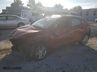 2021 Hyundai Kona SE with VIN KM8K1CAA8MU703886, listed as a Copart auction lot 77982794 with 80,330 mi miles and Salvage Title. Bid and sale history available at carsss.com. Image 1.