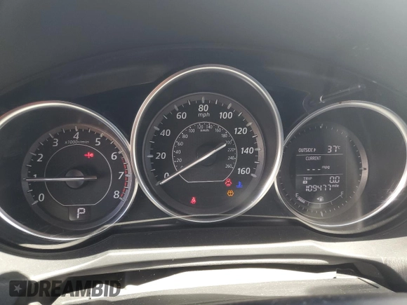 2014 Mazda 6 i Touring with VIN JM1GJ1V68E1139776, listed as a Copart auction lot 54412755 with 109,477 mi miles and Salvage Title. Bid and sale history available at DreamBid. Image 9.