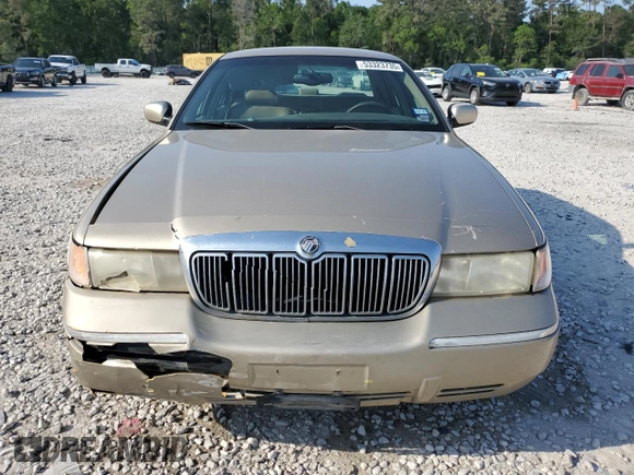 1999 Mercury Grand Marquis LS with VIN 2MEFM75W1XX600671, listed as a Copart auction lot 53323735 with 244,781 mi miles and Salvage Title. Bid and sale history available at DreamBid. Image 5.