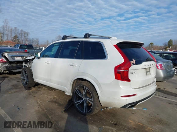 2016 Volvo XC90 T6 R-Design with VIN YV4A22PM4G1039565, listed as a IAAI auction lot 41485869 with 147,163 mi miles and . Bid and sale history available at DreamBid. Image 3.