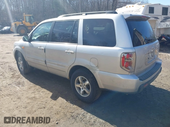 2008 Honda Pilot EX-L with VIN 5FNYF18568B027479, listed as a IAAI auction lot 41820222 with 202,416 mi miles. Bid and sale history available at carsss.com. Image 3.