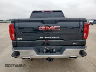 2022 GMC Sierra 1500 SLT with VIN 3GTU9DED4NG192729, listed as a Copart auction lot 54863965 with 1,908 mi miles and Clean Title. Bid and sale history available at DreamBid. Image 6.