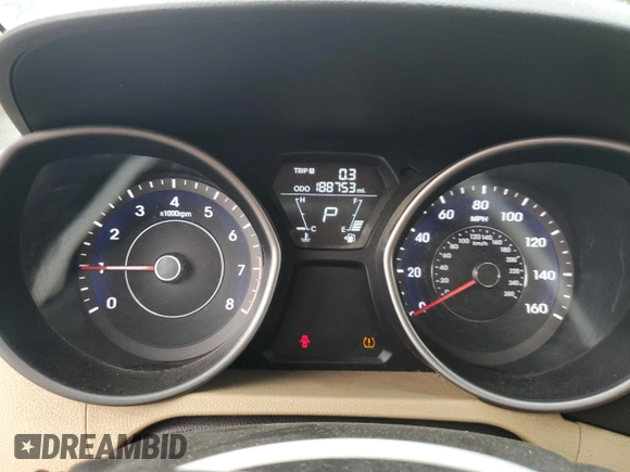 2013 Hyundai Elantra GLS with VIN 5NPDH4AE2DH342165, listed as a Copart auction lot 64642645 with 118,753 mi miles and Clean title. Bid and sale history available at DreamBid. Image 9.