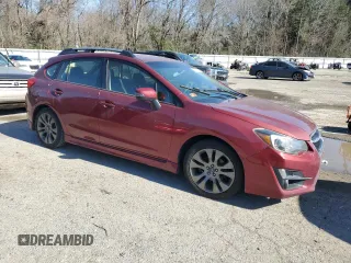 2015 Subaru Impreza Special Sports Premium with VIN JF1GPAT66F8306555, listed as a Copart auction lot 48502095 with 135,446 mi miles and Salvage title. Bid and sale history available at DreamBid. Image 4.
