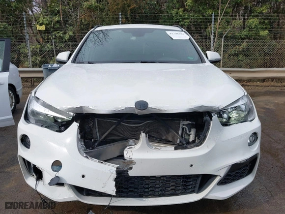 2018 BMW X1 sDrive28i with VIN WBXHU7C39J3H43185, listed as a IAAI auction lot 41798183 with 51,666 mi miles. Bid and sale history available at carsss.com. Image 12.