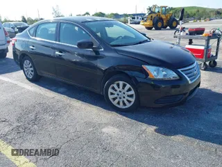 2015 Nissan Sentra SV with VIN 3N1AB7AP4FY287122, listed as a IAAI auction lot 42055480 with 60,388 mi miles. Bid and sale history available at carsss.com. Image 1.
