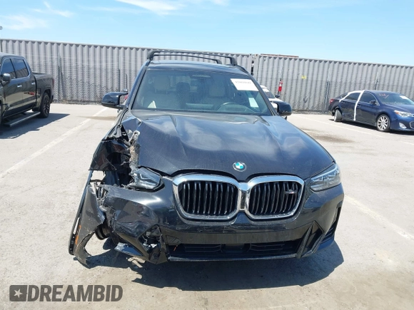 2022 BMW X3 M40i with VIN 5UX83DP00N9K07562, listed as a IAAI auction lot 42068849 with Not Provided miles and . Bid and sale history available at DreamBid. Image 12.