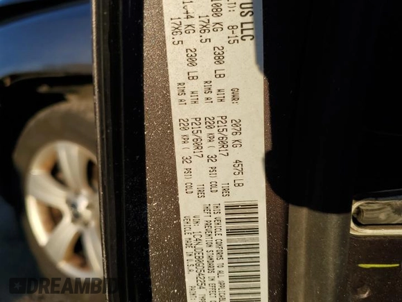 2016 Jeep Compass Latitude with VIN 1C4NJDEB0GD542254, listed as a Copart auction lot 49496545 with 153,203 mi miles and Salvage Title. Bid and sale history available at carsss.com. Image 13.