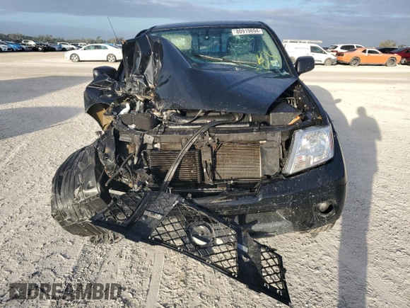 2019 Nissan Frontier SV with VIN 1N6AD0EV9KN792939, listed as a Copart auction lot 80919894 with Not provided miles and Salvage title. Bid and sale history available at DreamBid. Image 5.