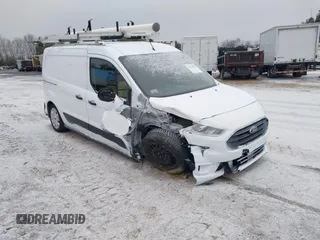 2023 Ford Transit Connect XLT with VIN NM0LS7T21P1557367, listed as a IAAI auction lot 41746958 with 44,419 mi miles and . Bid and sale history available at DreamBid. Image 1.