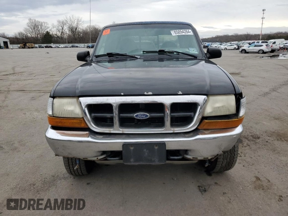 2000 Ford Ranger XLT with VIN 1FTZR15X3YTA72801, listed as a Copart auction lot 85094284 with 197,361 mi miles and Salvage Title. Bid and sale history available at carsss.com. Image 5.