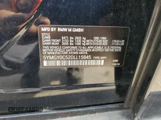 2013 BMW X5 M with VIN 5YMGY0C52DLL15845, listed as a Copart auction lot 78274134 with 118,816 mi miles and Clean Title. Bid and sale history available at carsss.com. Image 13.