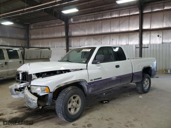 1999 Dodge Ram 1500 with VIN 1B7HF13Z8XJ501577, listed as a Copart auction lot 83444274 with 153,172 mi miles and Salvage Title. Bid and sale history available at carsss.com. Image 1.