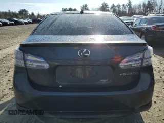2010 Lexus HS 250h with VIN JTHBB1BA1A2013360, listed as a Copart auction lot 82199124 with 212,331 mi miles and Clean Title. Bid and sale history available at DreamBid. Image 6.