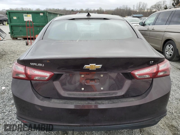 2021 Chevrolet Malibu LT with VIN 1G1ZD5ST5MF022409, listed as a Copart auction lot 49460895 with 104,204 mi miles and Salvage Title. Bid and sale history available at DreamBid. Image 6.