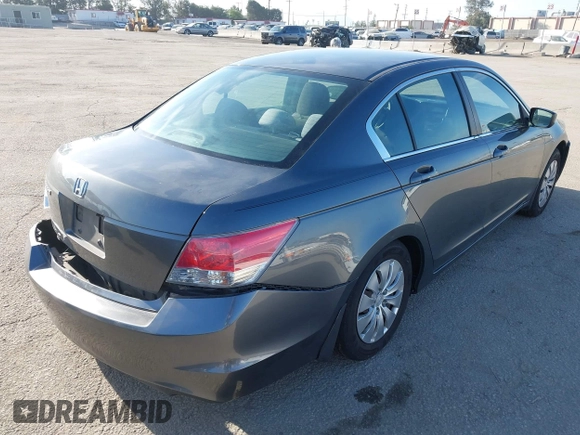 2010 Honda Accord LX with VIN 1HGCP2F35AA051786, listed as a IAAI auction lot 42334197 with 162,996 mi miles and . Bid and sale history available at DreamBid. Image 4.