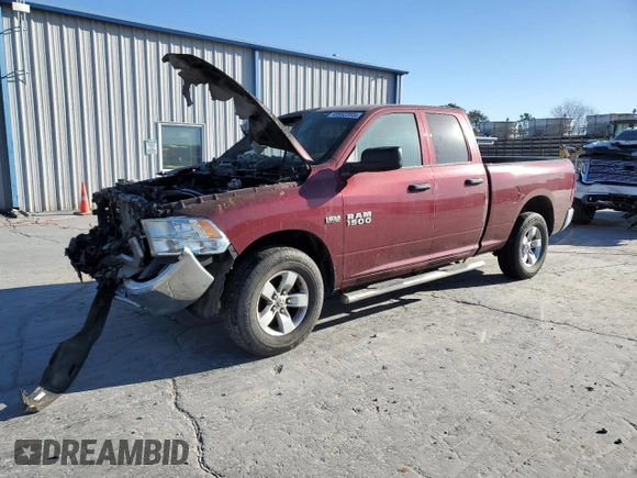 2018 Ram 1500 Tradesman with VIN 1C6RR6FT4JS330951, listed as a Copart auction lot 48952355 with Not provided miles and Salvage title. Bid and sale history available at DreamBid. Image 1.