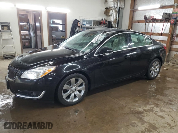 2016 Buick Regal Premium II z VIN 2G4GS5GX4G9131288, wystawiony jako Copart lot #53467445 z przebiegiem 71 260 mil mil oraz Czysty tytuł • Clean title. Historia ofert i sprzedaży dostępna na DreamBid. Obrazek 1.