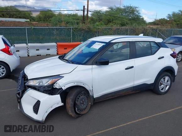2021 Nissan Kicks S with VIN 3N1CP5BV9ML542188, listed as a IAAI auction lot 41334911 with 41,300 mi miles and . Bid and sale history available at DreamBid. Image 6.