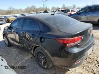2020 Kia Rio LX with VIN 3KPA24AD6LE284818, listed as a Copart auction lot 48316535 with 57,872 mi miles and Salvage Title. Bid and sale history available at carsss.com. Image 2.