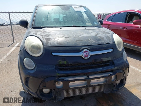 2014 FIAT 500L Trekking with VIN ZFBCFADH4EZ008836, listed as a IAAI auction lot 42305649 with 92,376 mi miles and . Bid and sale history available at DreamBid. Image 6.