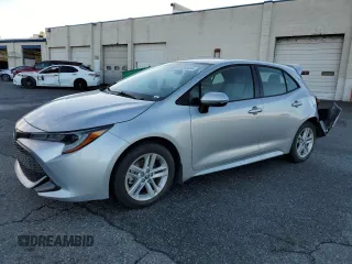 2022 Toyota Corolla Hatchback SE with VIN JTNB4MBE0N3167361, listed as a Copart auction lot 85348054 with 36,209 mi miles and Salvage Title. Bid and sale history available at carsss.com. Image 1.