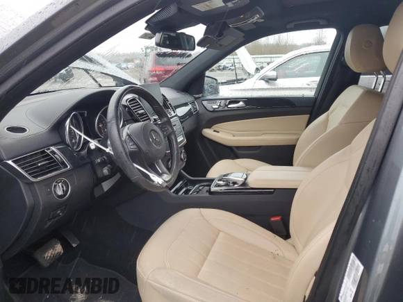 2018 Mercedes-Benz GLS with VIN 4JGDF6EE1JB174362, listed as a Copart auction lot 44164913 with 52,476 mi miles. Bid and sale history available at carsss.com. Image 7.