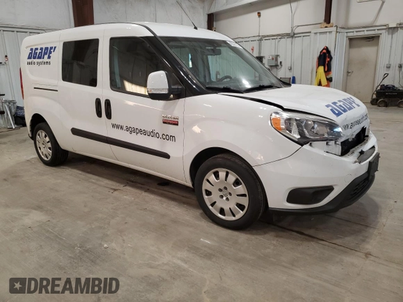 2017 Ram ProMaster City Cargo Van Tradesman SLT with VIN ZFBERFBB3H6E19617, listed as a Copart auction lot 42300125 with 75,366 mi miles and Clean Title. Bid and sale history available at carsss.com. Image 4.
