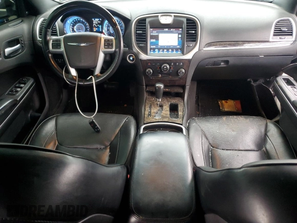 2014 Chrysler 300 with VIN 2C3CCAET0EH340205, listed as a Copart auction lot 86456194 with 100,310 mi miles and Salvage Title. Bid and sale history available at carsss.com. Image 8.