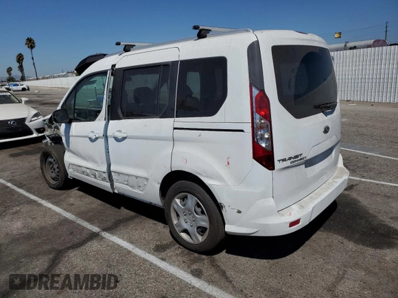 2015 Ford Transit Connect XLT with VIN NM0AE8F78F1185830, listed as a Copart auction lot 70062174 with 72,658 mi miles and Salvage title. Bid and sale history available at DreamBid. Image 2.