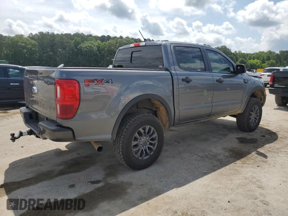 2021 Ford Ranger XL with VIN 1FTER4FH7MLD75517, listed as a Copart auction lot 59652865 with 96,652 mi miles and Salvage title. Bid and sale history available at DreamBid. Image 3.