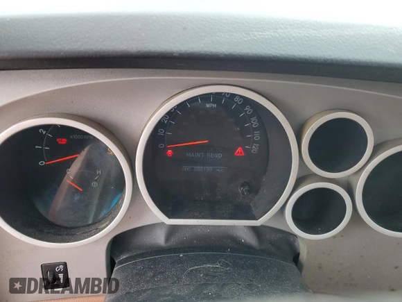 2008 Toyota Tundra Limited z VIN 5TBEV58168S476322, wystawiony jako Copart lot #74685404 z przebiegiem 282 193 mil mil oraz Szkoda całkowita • Salvage title. Historia ofert i sprzedaży dostępna na DreamBid. Obrazek 9.