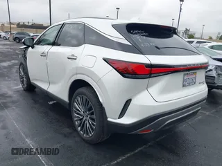 2024 Lexus RX 450h+ Luxury with VIN JTJCJMGA1R2021146, listed as a IAAI auction lot 42204669 with 1,947 mi miles and . Bid and sale history available at DreamBid. Image 3.