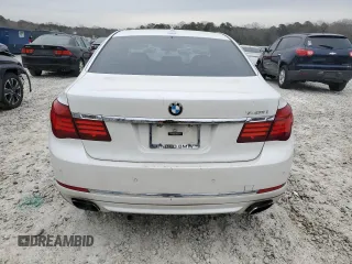 2013 BMW 7 Series 740i with VIN WBAYA6C51DD143769, listed as a Copart auction lot 41965165 with 158,686 mi miles and Clean Title. Bid and sale history available at carsss.com. Image 6.