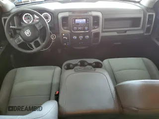 2018 Ram 1500 Express with VIN 1C6RR7FG7JS199331, listed as a Copart auction lot 52584775 with 117,383 mi miles and Salvage Title. Bid and sale history available at carsss.com. Image 8.